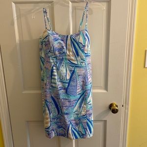 Lilly Pulitzer Tie Back Shift Dress